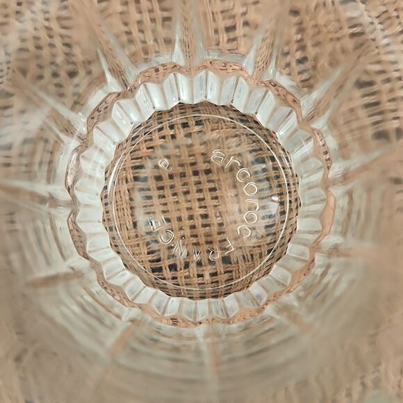 Arcoroc Clear Glass Set of 5 Glasses France - Picture 2 of 4